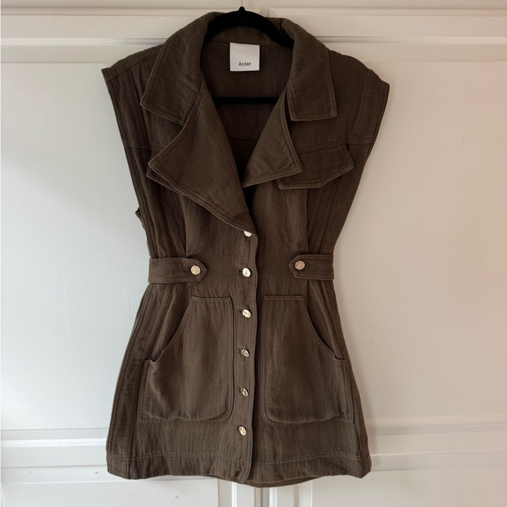 Acler Olive Mini Dress - Picture 3 of 5